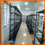 Kệ đơn siêu thị 90cmx210cm cho cửa hàng