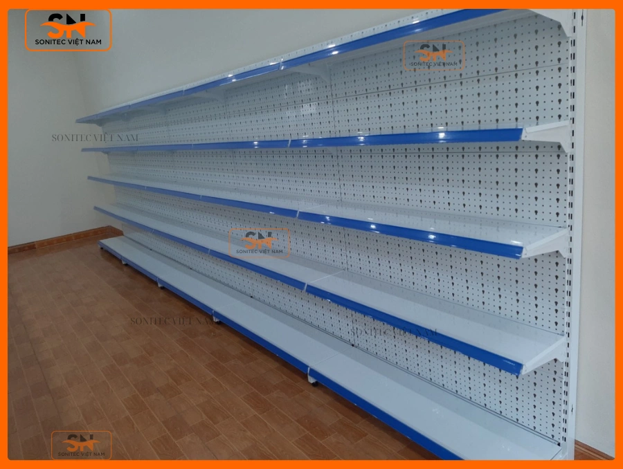 Tối ưu diện tích lắp kệ đơn hay kệ đôi