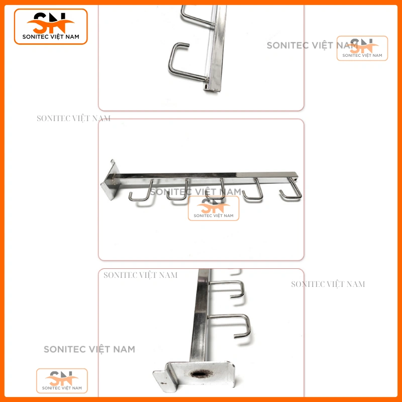 Móc treo vợt 5 móc câu đa năng