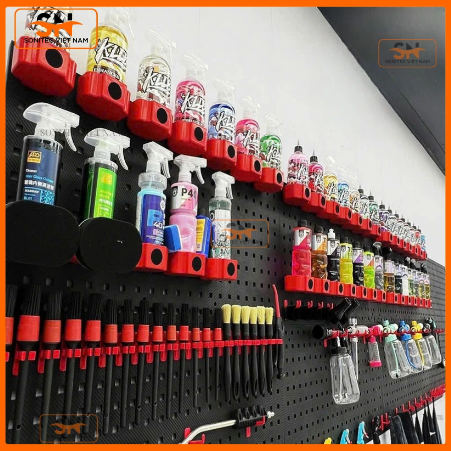 Tấm lỗ cài móc treo nhiều kích thước