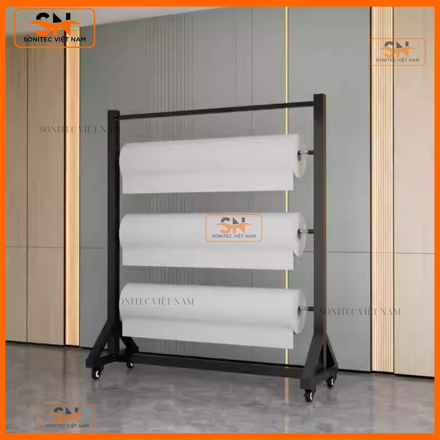 Kệ đựng màng bọc nhựa cho xưởng gia công