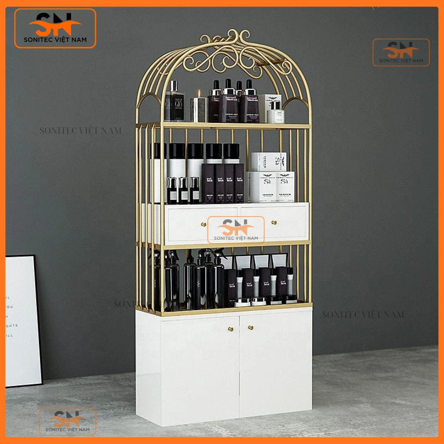 Kệ mỹ phẩm thiết kế
