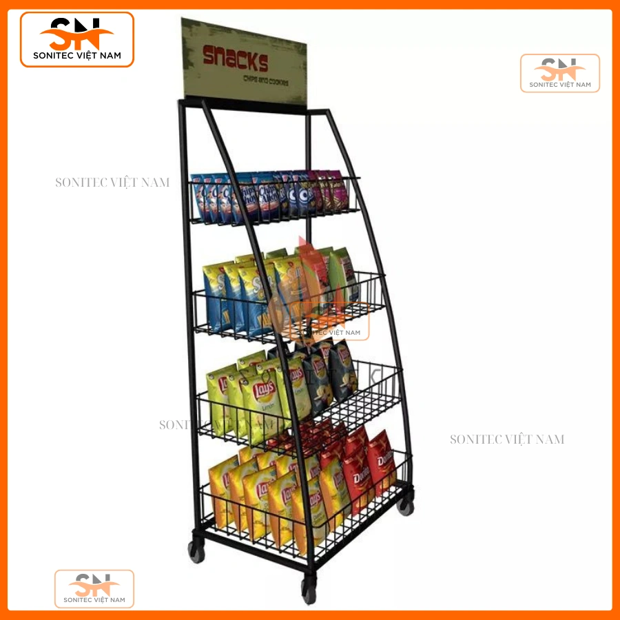 Kệ quảng cáo nhiều mẫu mã