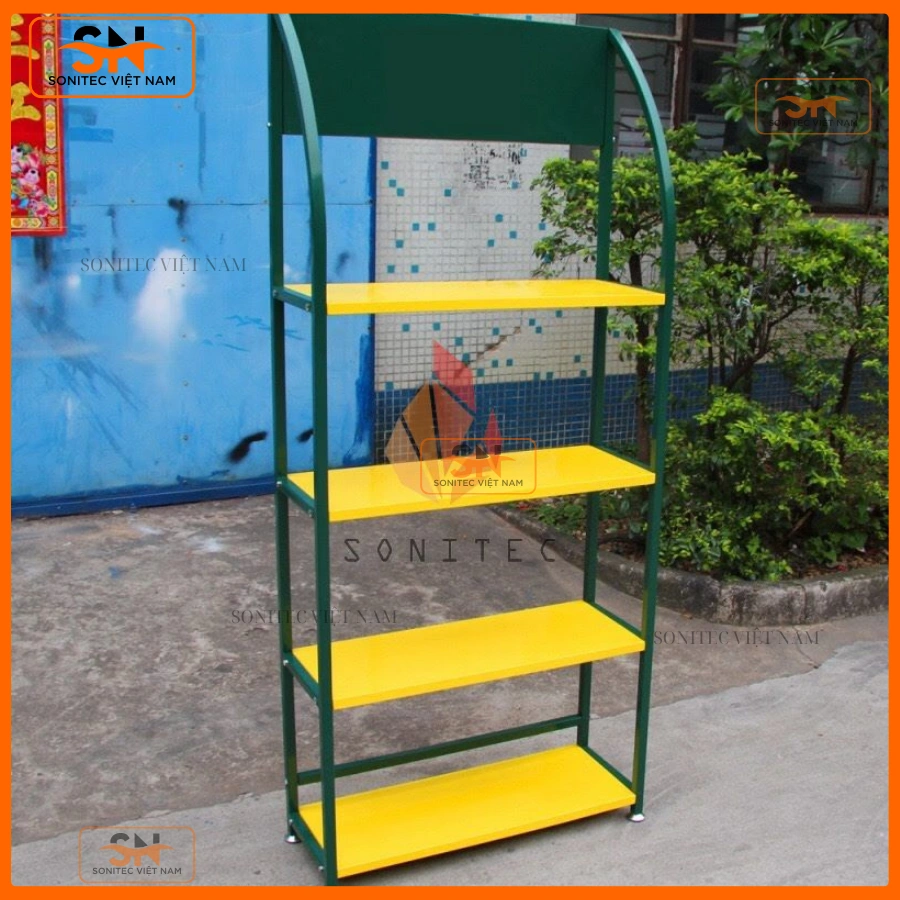 Kệ quảng cáo khung sắt