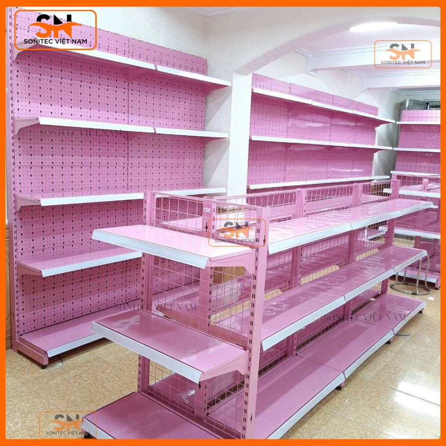 Kệ tầng tạp hóa, siêu thị