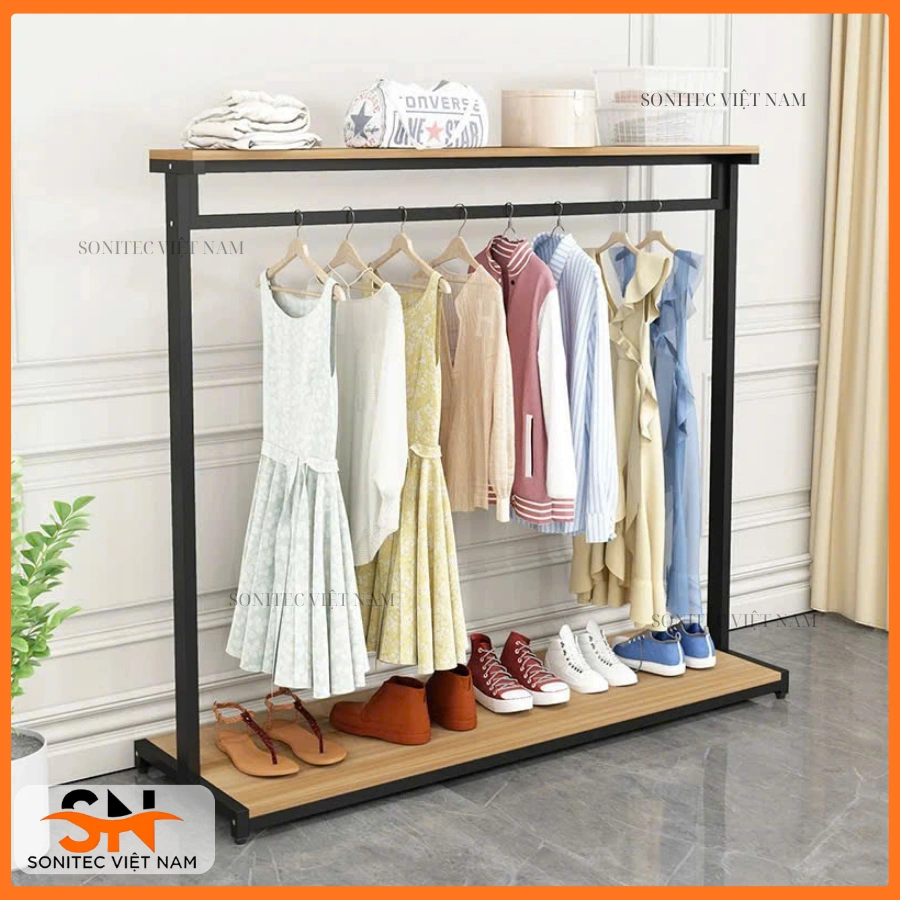 Kệ treo đồ shop quần áo