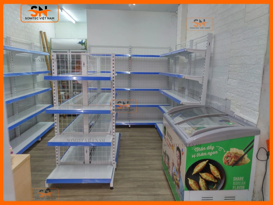 Thiết kế cửa hàng tạp hóa nhỏ tối ưu diện tích