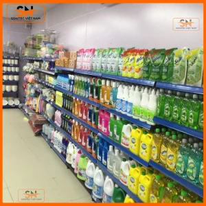 Ứng dụng giá kệ của cửa hàng tạp hóa và siêu thị