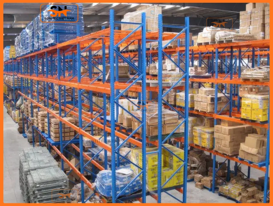 Kệ Selective đáp ứng tải trọng lớn