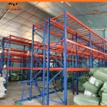 Cấu tạo kệ selective chứa thép xây dựng