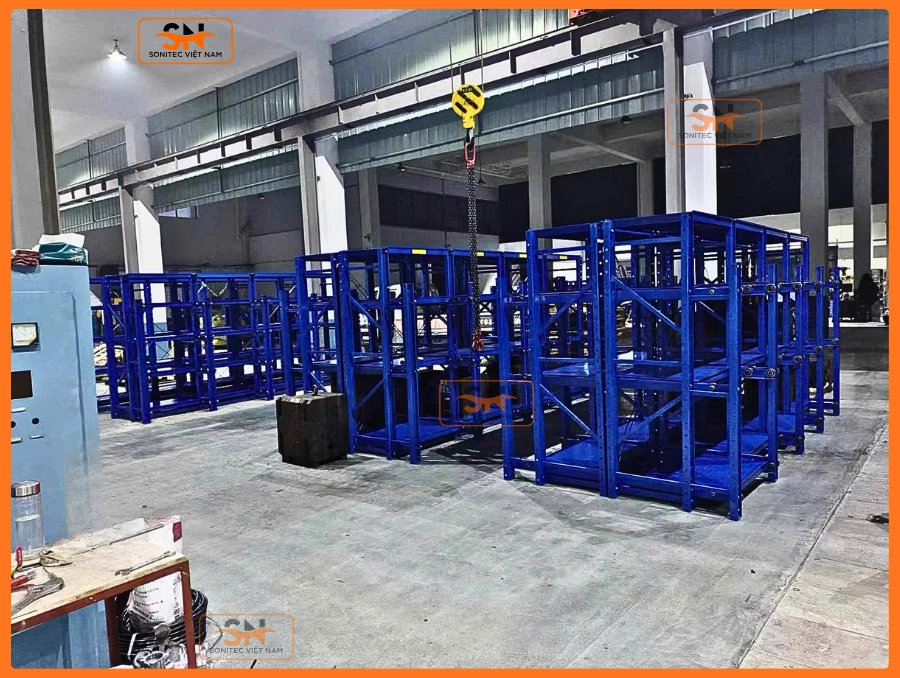 Kệ trung tải Hà Nội chịu tải tốt