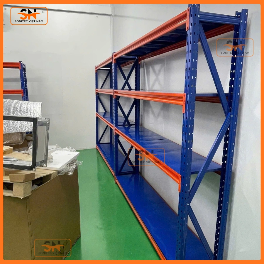 Kệ trung tải lắp ráp kho hồ sơ