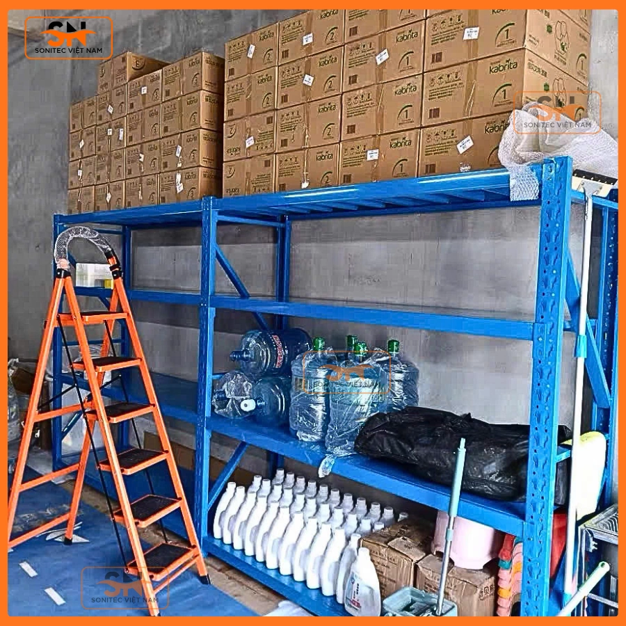 Kệ trung tải sơn tĩnh điện chống gỉ Sonitec