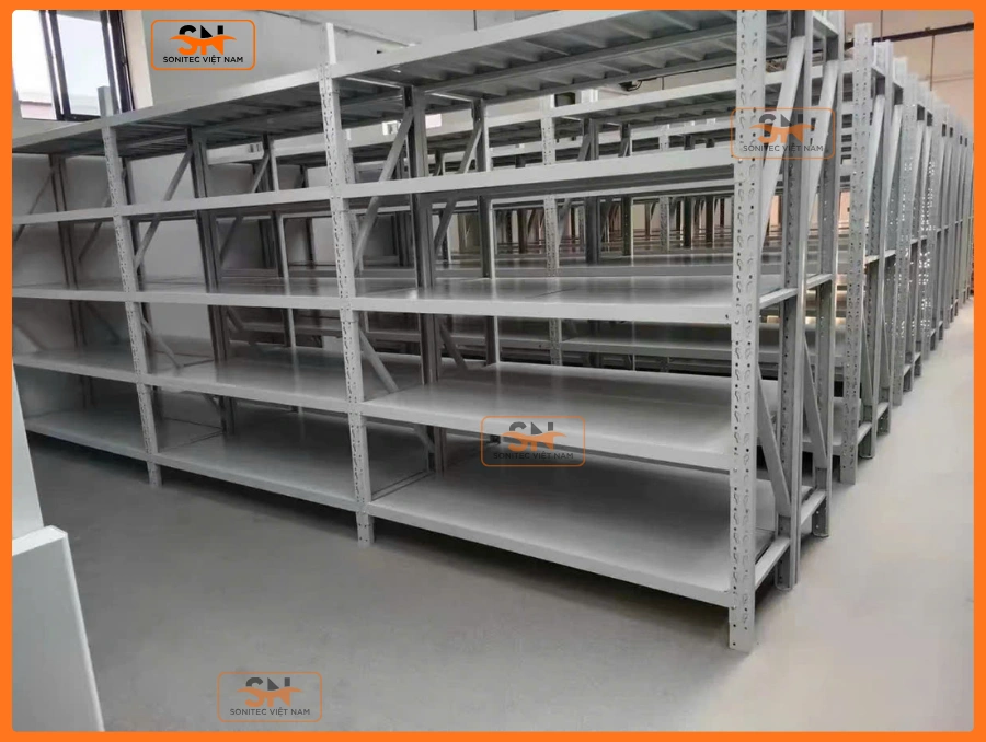 Kệ trung tải sơn tĩnh điện chống gỉ bền bỉ