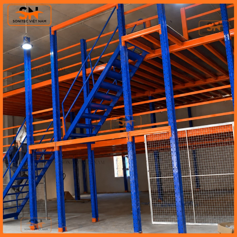 Kệ Mezzanine tối ưu diện tích kho