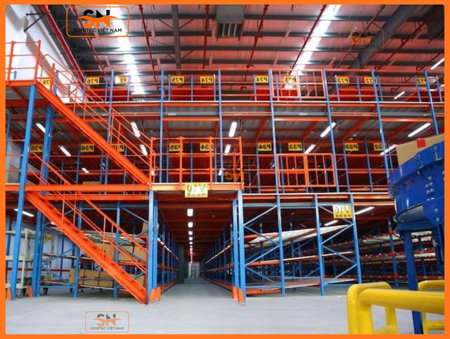 Kệ Mezzanine dễ mở rộng