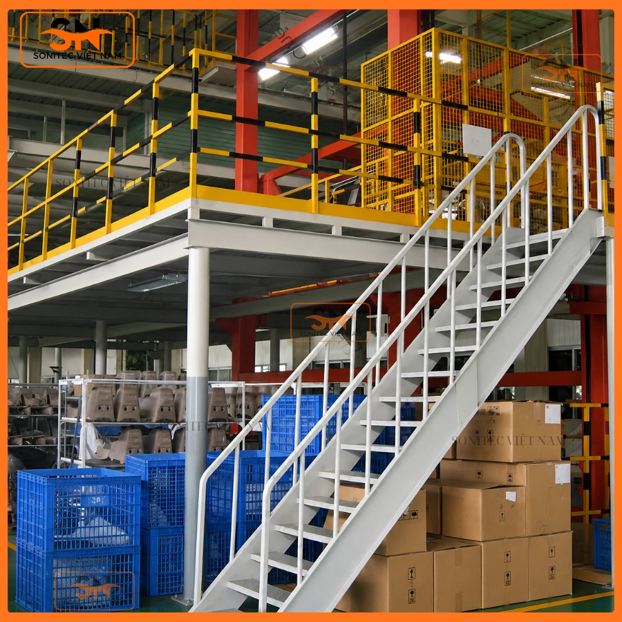 Công ty tư vấn thiết kế và thi công kệ Mezzanine chuẩn cho nhà kho