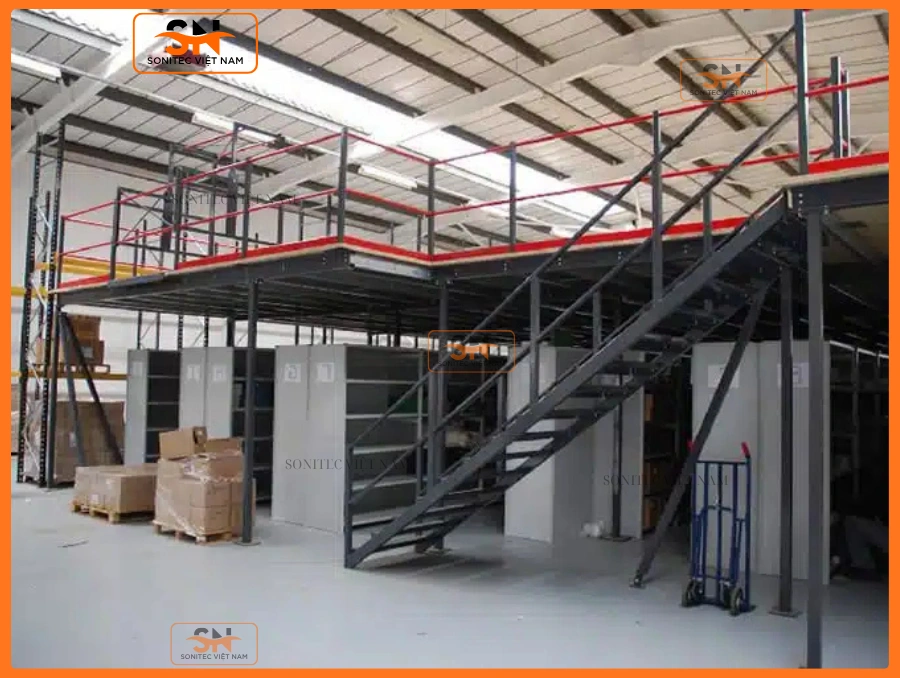 Yếu tố ảnh hưởng đến giá thi công kệ Mezzanine