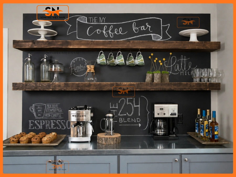 Mua giá kệ quán cafe Vintage