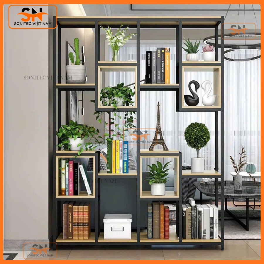 Cách trang trí kệ quán cafe đẹp, ấn tượng và thu hút khách ghé thăm