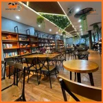 Lợi ích kệ để sách cho quán cafe