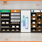 Kệ điện thoại cho shop phụ kiện đẹp