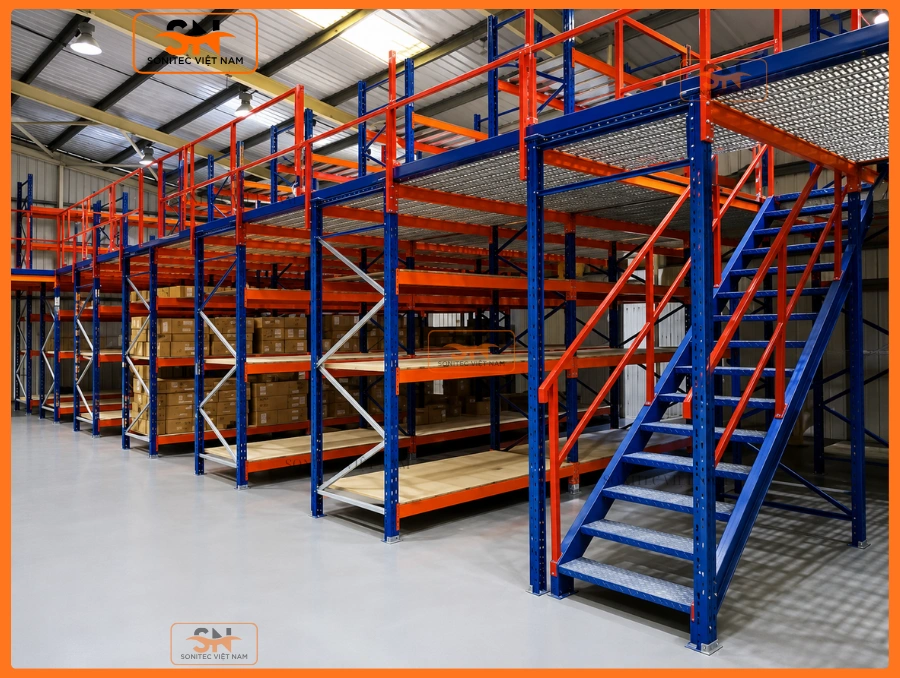 Ưu điểm kệ sàn tầng lửng Mezzanine
