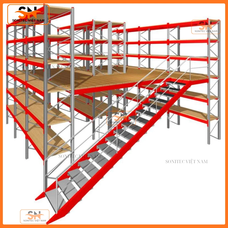 Cấu tạo kệ sàn Mezzanine