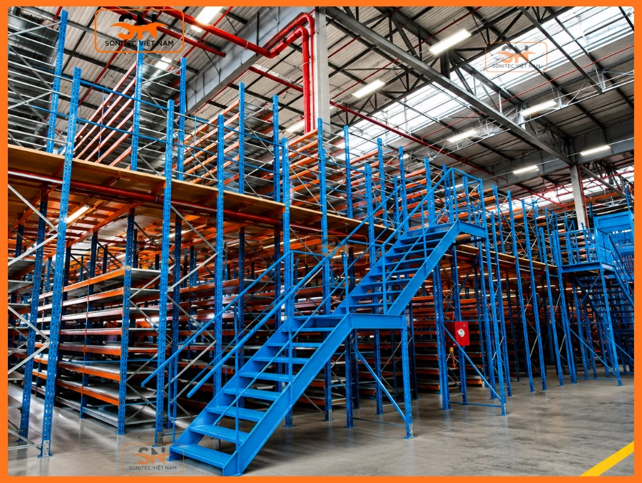 Kệ sàn Mezzanine chất lượng cao