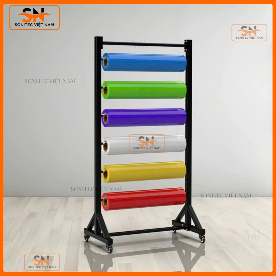 Kệ trưng cuộn decal