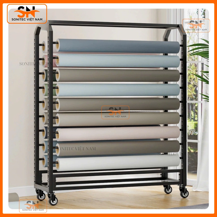 Kệ trưng bày cuộn 2 mặt