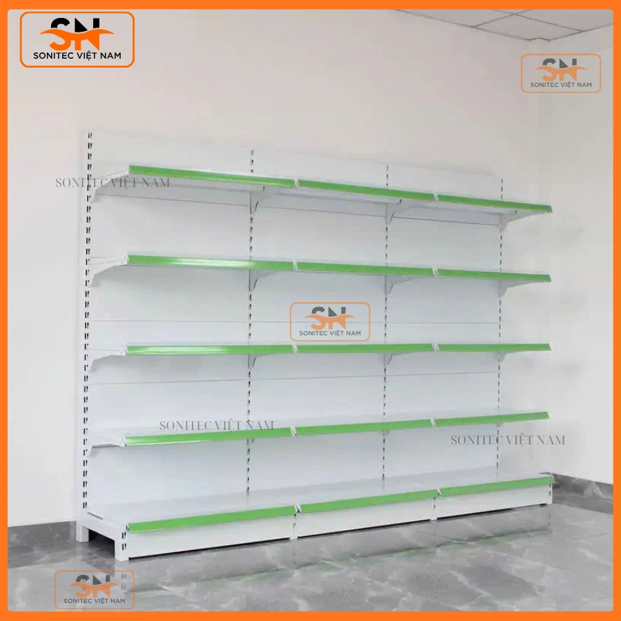 Quầy kệ mẹ và bé tối ưu không gian