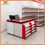 Bàn thu ngân siêu thị có đắt không