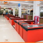 Bàn thu ngân siêu thị mini