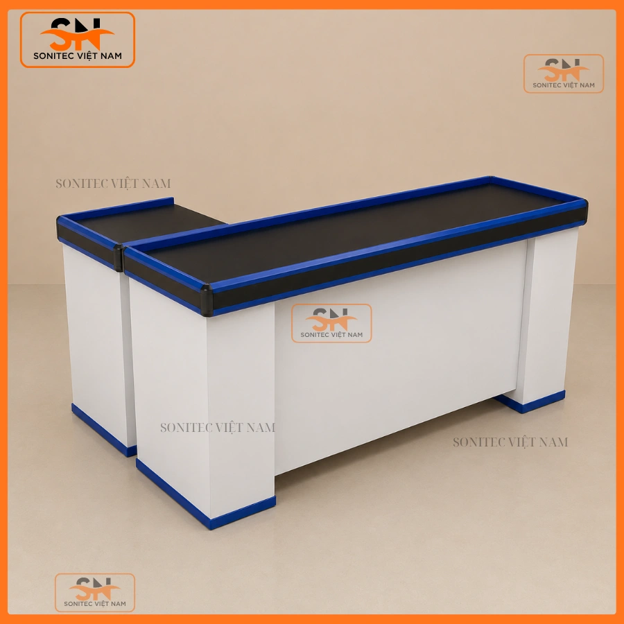 Bàn thu ngân tạp hóa cửa hàng