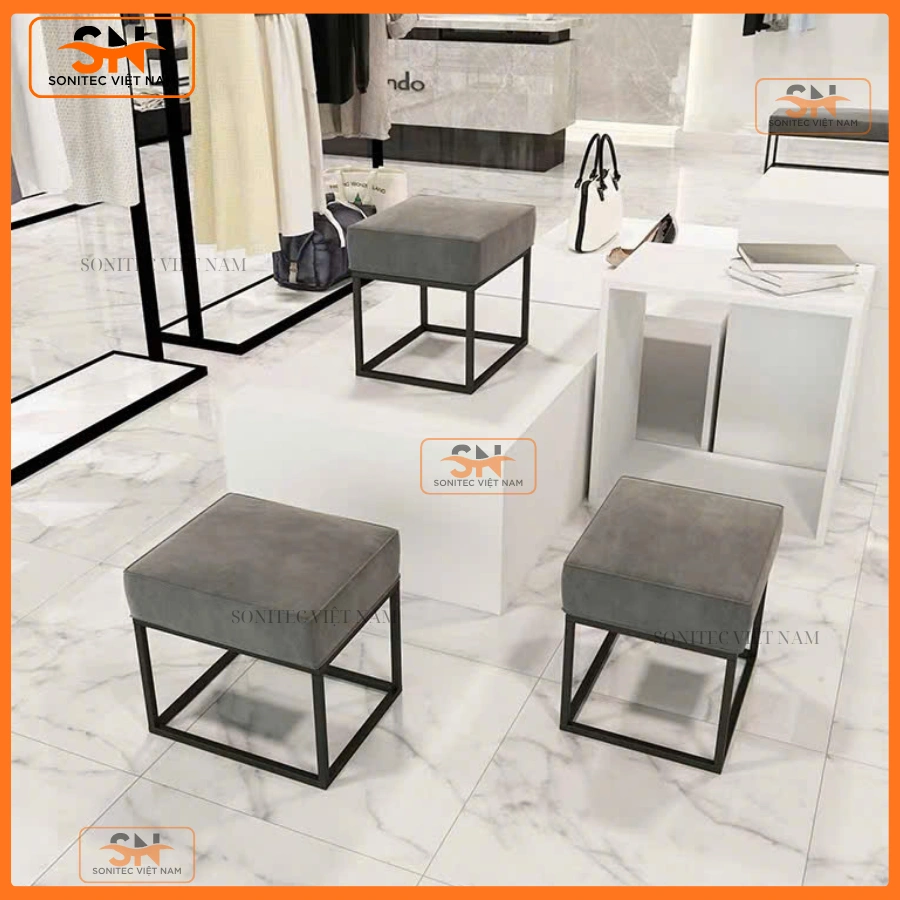 Chọn ghế thử giày bền bỉ