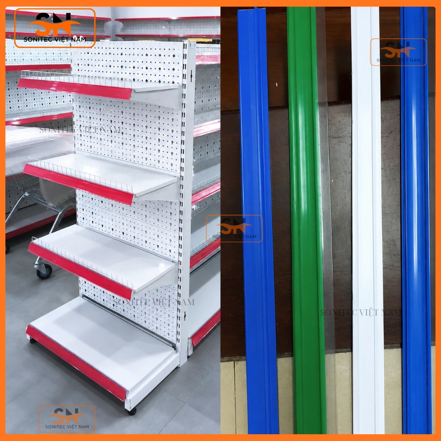 Nẹp nhựa cài bảng giá siêu thị chất lượng