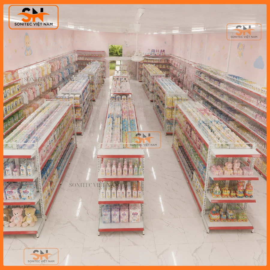 Thiết kế shop mẹ và bé đẹp, giá rẻ