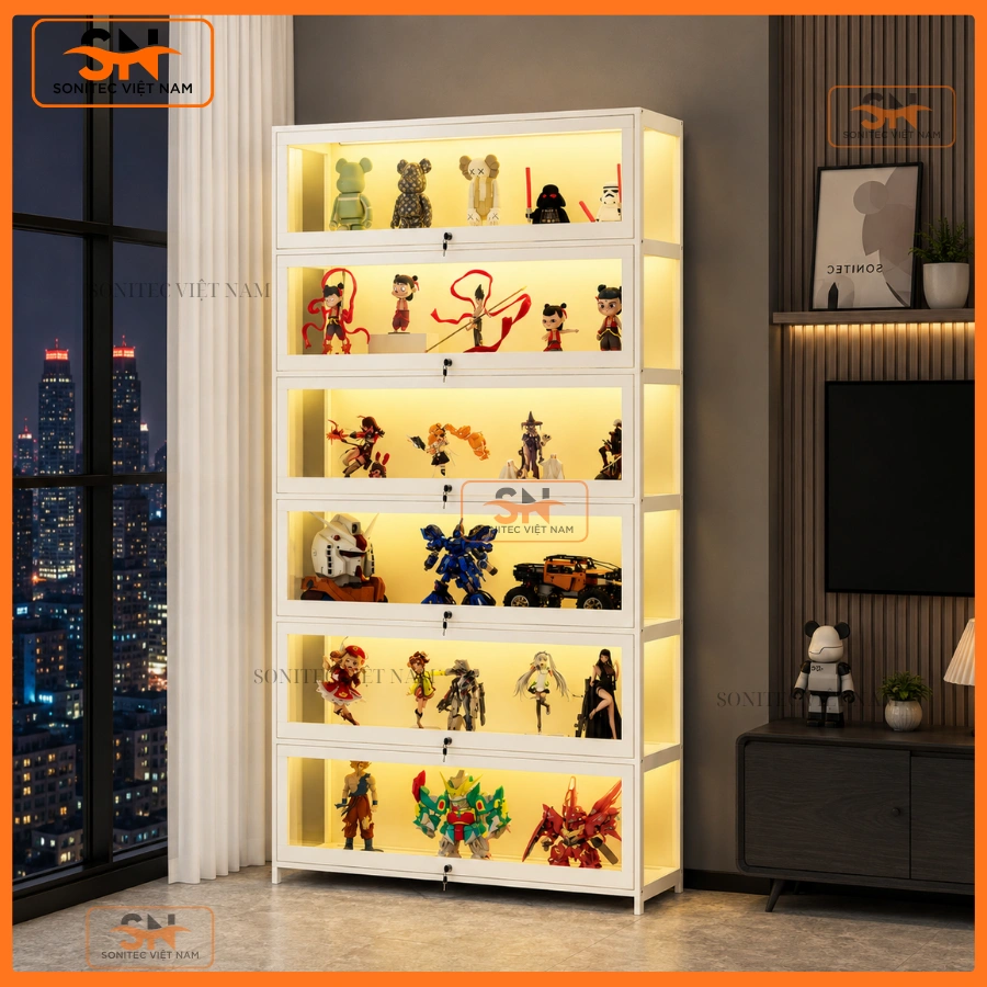 Tủ trưng bày mô hình Sonitec