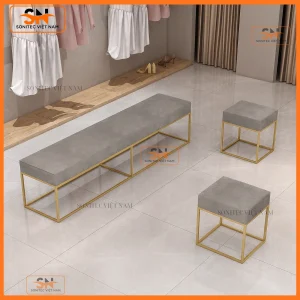 Ghế đôn ngồi mang giày chất lượng cao