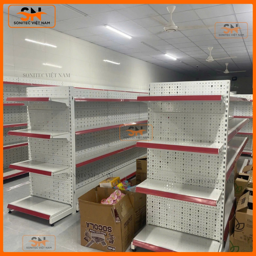 Giá kệ bày đồ gia dụng cho kho hàng