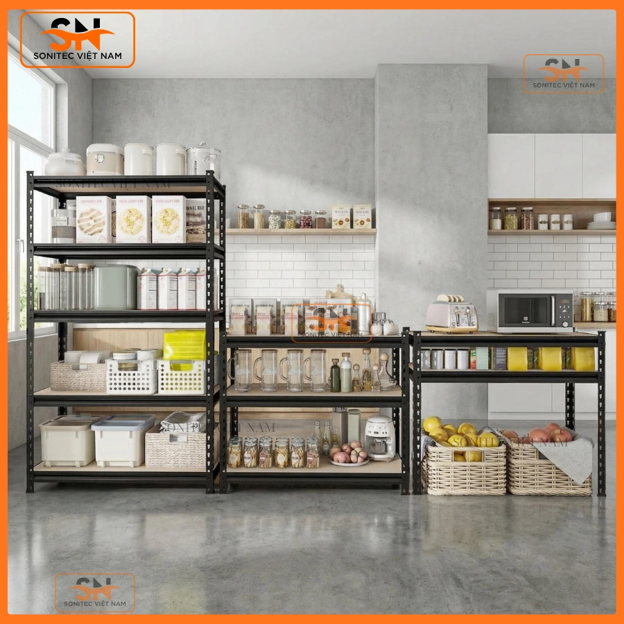Giá kệ để đồ ăn vặt V lỗ