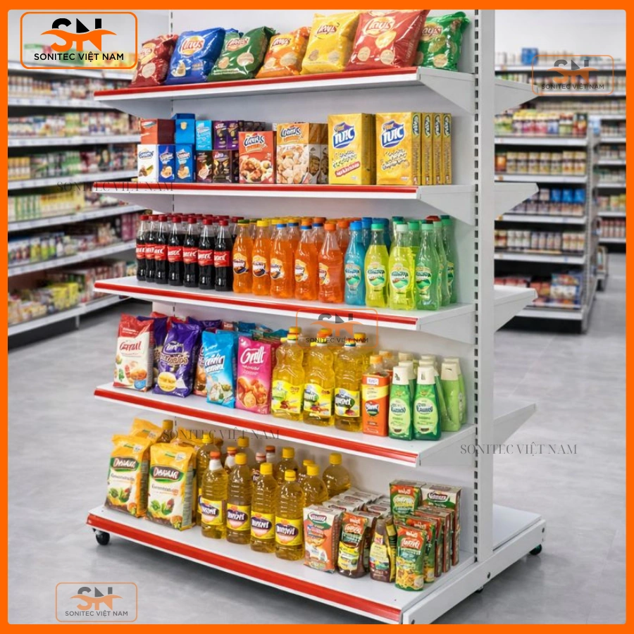 Giá kệ để đồ ăn vặt giá rẻ