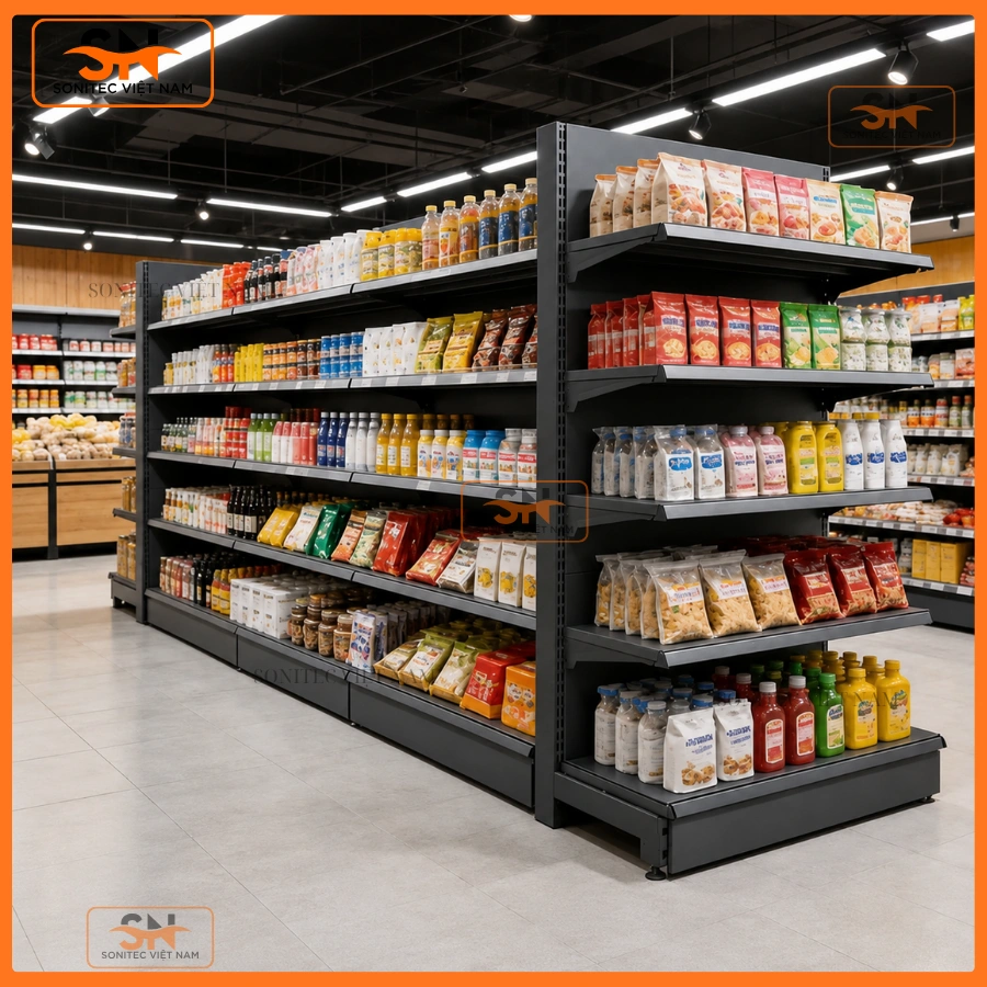 Giá kệ để đồ ăn vặt chắc chắn