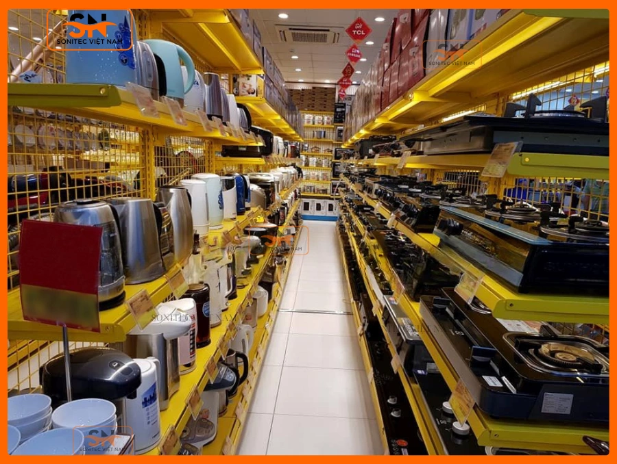 Giá kệ siêu thị gia dụng bền bỉ