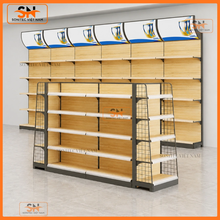 Kệ siêu thị tại Hải Phòng bền bỉ