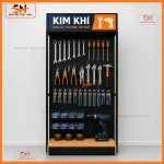 Giá kệ cửa hàng kim khí bền, đẹp
