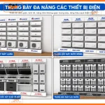Kệ để hàng gia dụng cho cửa hàng
