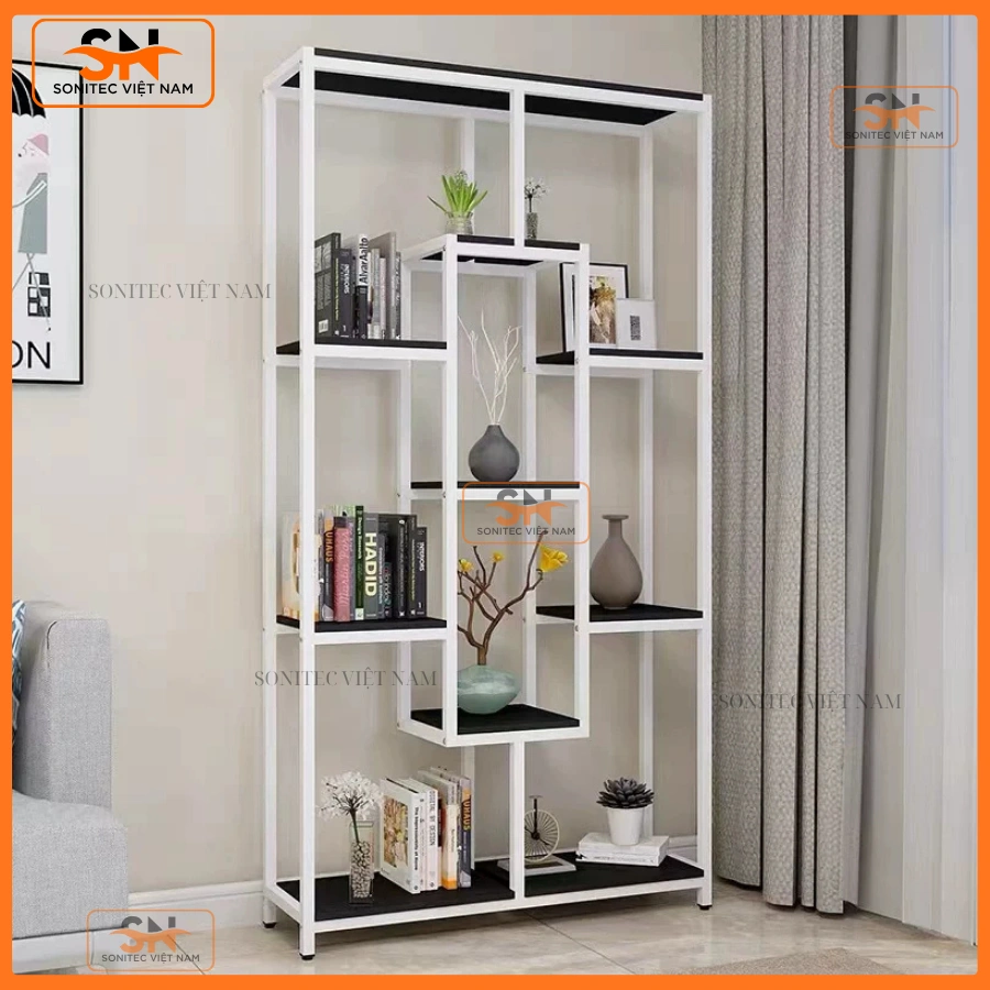Kệ decor văn phòng làm việc bền bỉ