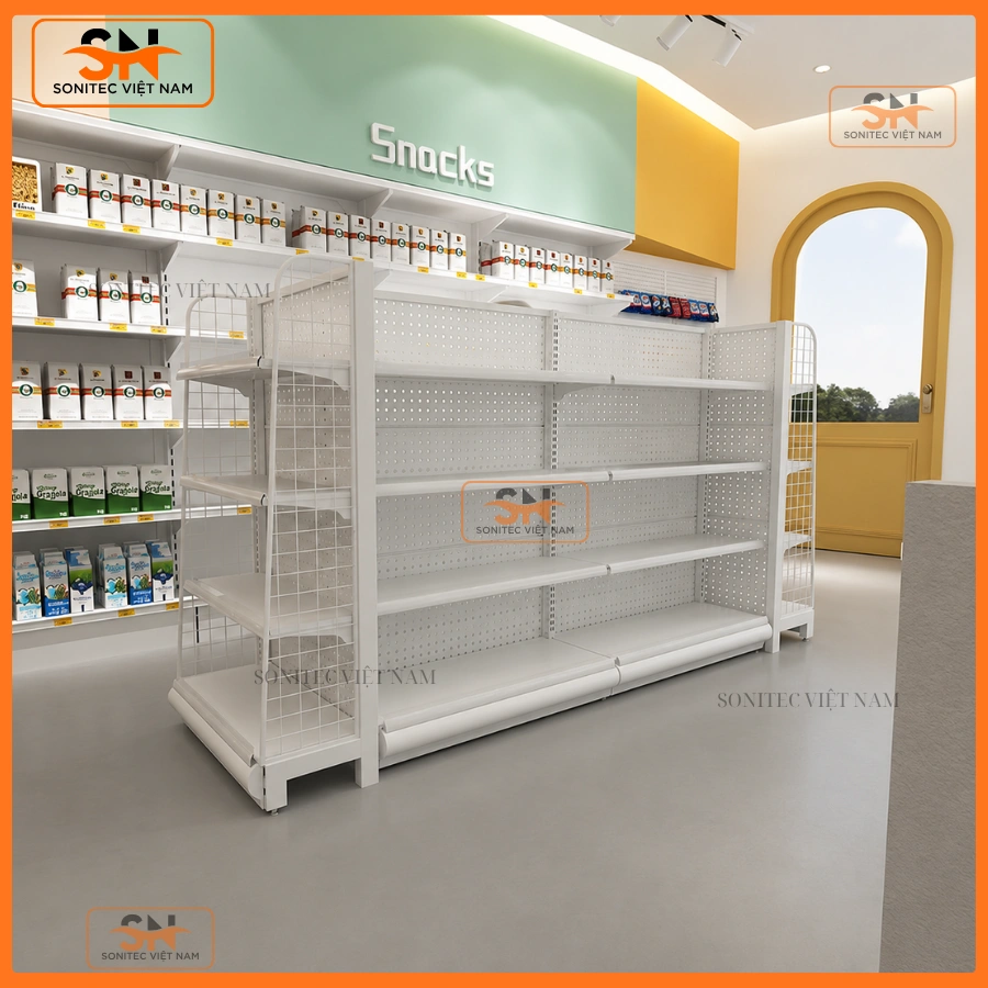 Mua kệ siêu thị giá rẻ Hà Nội tại Sonitec
